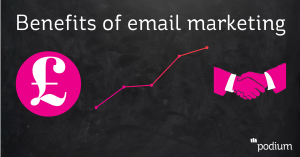 Benefits of email marketing