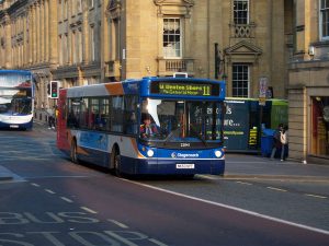 A bus.